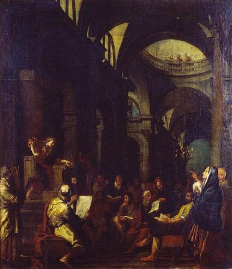Giuseppe Maria Crespi The Finding of Jesus in the Temple China oil painting art